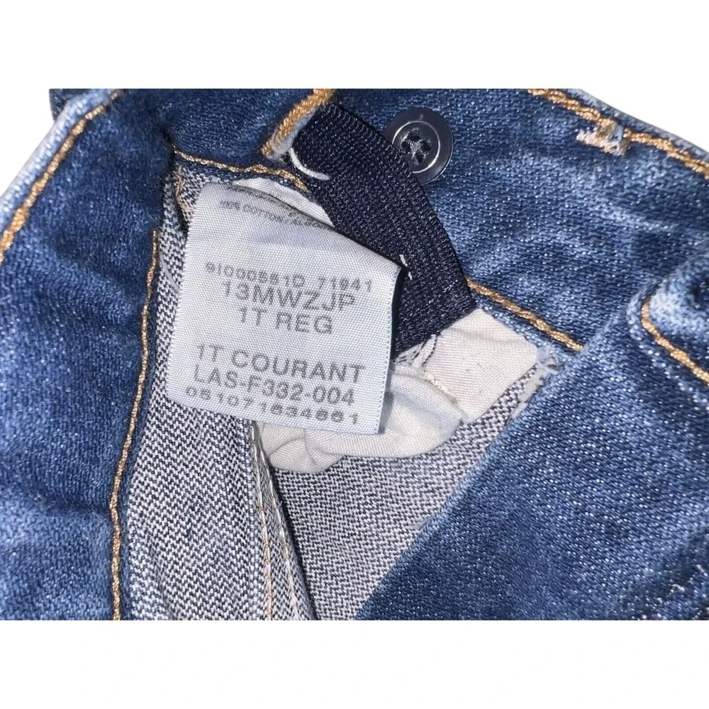 Wrangler‎ Classic Toddler Boys Dark Blue Denim Jeans Size 6 Cowboy Cut Western